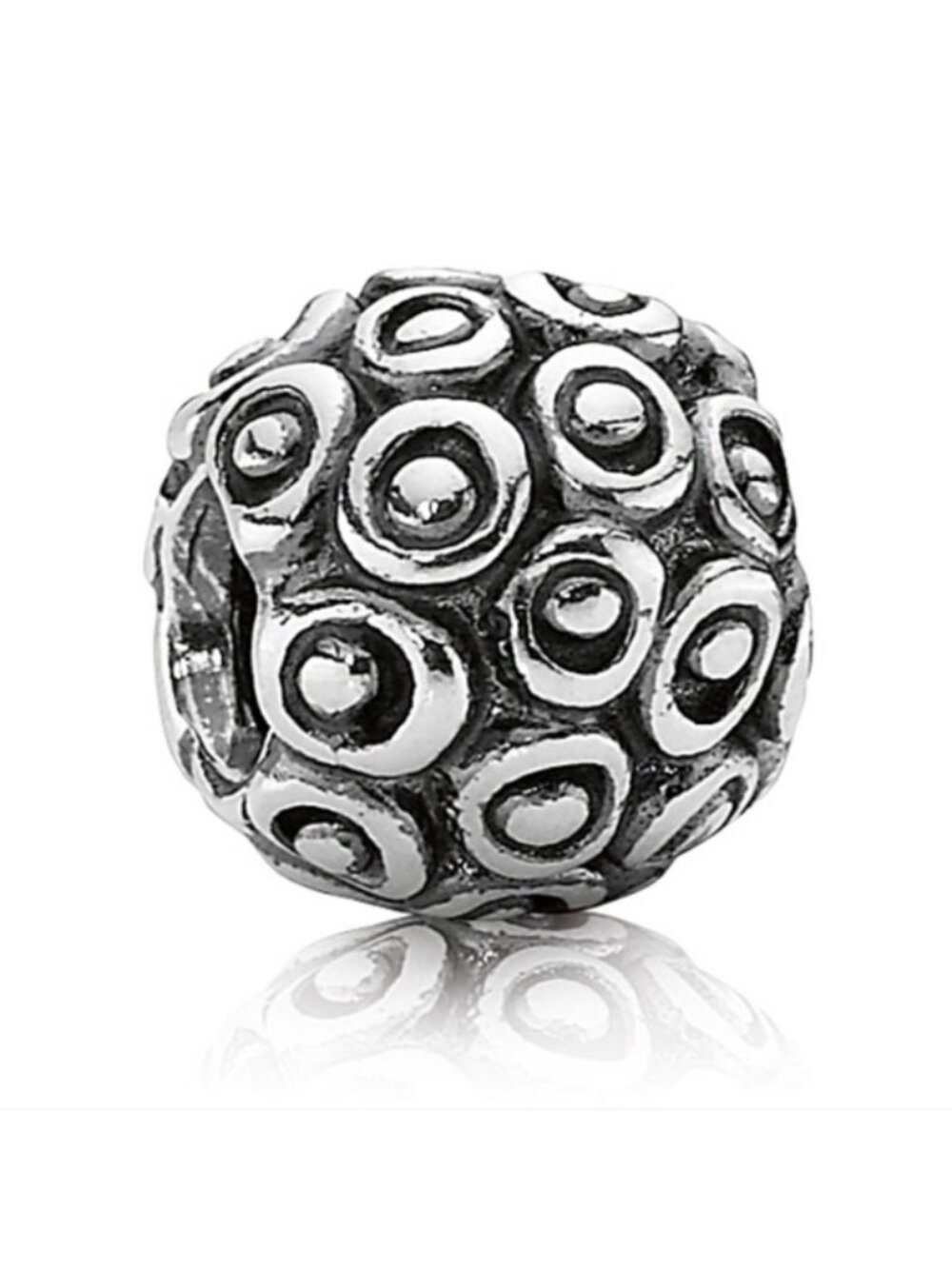 Pandora Retired Sterling Silver Celebration Designer Charm - 790866